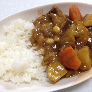 圧力鍋で作る牛すじカレー